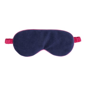 Velvet Eye Mask | Sapphire Blue